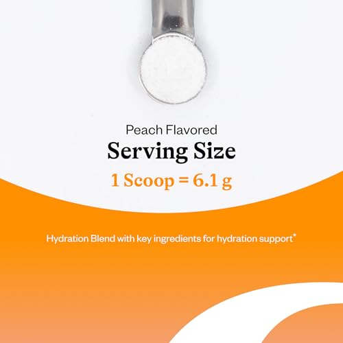 Image of Seeking Health Optimal Electrolyte Powder - with Sodium & Potassium - Support Digestion & Energy with Magnesium Electrolyte Supplement -Peach 30 Servings