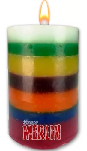 Velon 7 Colores/Candle 7 Colors Or 7 Powers 1/2 Kilo