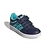 Adidas Unisex-Child Hoops 4.0 Hook & Loop, Night Indigo/Lucid Cyan/White, 1 Big Kid