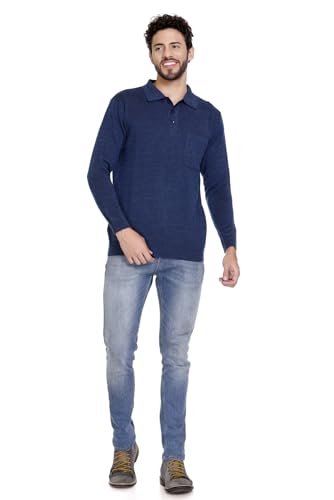 Image of In Love Men's Cotton Blend Warm Winter Wear Top Full Sleeves