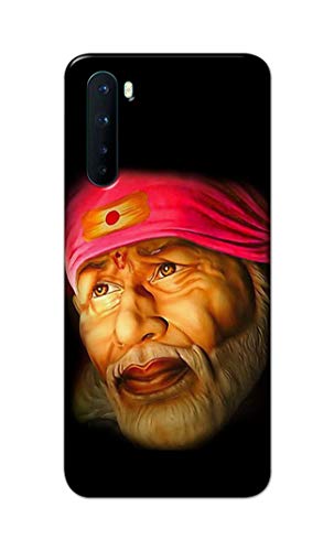 Image of PRINTFIDAA Sai Baba Lord Shiridi Great God Hinduism Religious Hard Back Cover for OnePlus NORD (2020 Model), OnePlus Z Back Cover -(P6) KAT1002