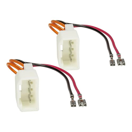 Tomzz Adattatore Altoparlanti DIN (2 Pezzi) – Compatibile Mercedes A/C/E/CLK/Sprinter, VW Crafter, BMW E Porsche