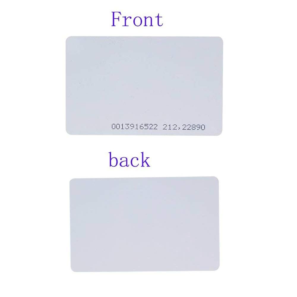 RFID 125 kHz Proximity ID Card TK4100 (dünne Karte) kompatibel mit EM4100 Unterstützung ID Smart Card ID-Verwaltungssysteme, Parkplatzverwaltung (Dicke: 0,8 mm) (200)