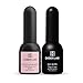 Didier Lab - Premium Base e Top Coat Semipermanente - Senza HEMA e TPO - Gel UV LED - Smalti Semipermanenti per Unghie - Nude Fiber Base Semipermanente Unghie - Super Shiny Top Coat Gel - 2x10ml immagine