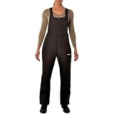 Arctix Women's Essential Insulated Bib Overalls, Black, Medium, 1450
