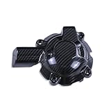 La copertura protettiva per la protezione del motore in fibra di carbonio protegge la moto e ha un bell'aspetto. aumentare la stabilità e creare un aspetto elegante e sportivo, migliorando l'impatto visivo complessivo della motocicletta