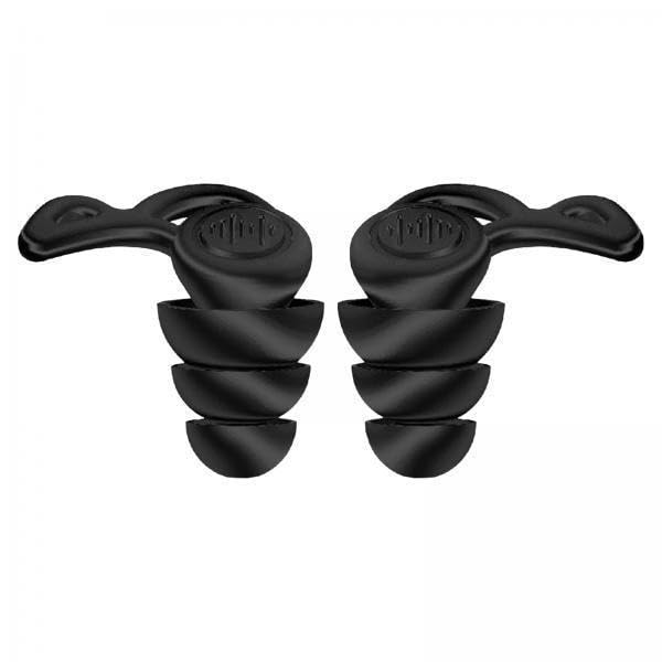 Lyla 4xSilicone Earplugs Comfortable Sleeping Ear Plugs for Noisy Places Work Study Black-image-11
