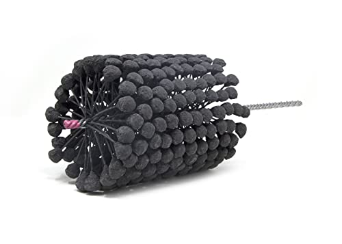Image of Brush Research GBD314600BC FLEX-HONE, 3-1 /4 inch (83mm) Diameter, 600 Grit, Boron Carbide, for Medium to High Carbon Steels and Heat-Treated Steels to 50 Rc