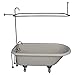 Barclay Butera Tub Kit 60" AC Roll Top, Shwr