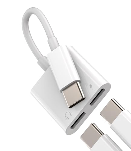Ricarica rapida da 60 W: questo adattatore per cuffie USB-C jack e il caricabatterie supportano la ricarica PD fino a 60 W. È possibile ascoltare la musica mentre si carica il telefono. (NOTA!!! Alcuni nuovi telefoni potrebbero non supportare QC. Si consiglia di utilizzare un caricatore da parete PD per ottenere una velocità di ricarica più rapida.)