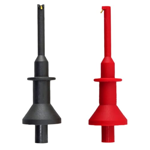 Test Hook Clip - Clip Para Un Gancho De Prueba Flexible Para Herramienta Jumper Multímetro, IC Grabber Sondas | Ganchos De Resorte Analizador Lógico, Probador De Componente SMD, Grabber De Plomo Con