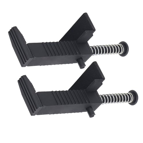 Fafeicy 2 Pcs Brick Line Runner Bricklaying Tool Brick Line con rango de abrazadera de 9 a 12 cm, almohadilla antideslizante para proyectos de albañilería miniatura 1