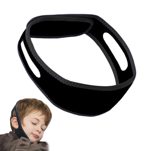 ZHUMCCY Mentonnière anti-ronflement - Sangle de solution de ronflement respirante et réglable | Solution de ronflement, dispositif anti-ronflement pour un sommeil ininterrompu, hommes et femmes