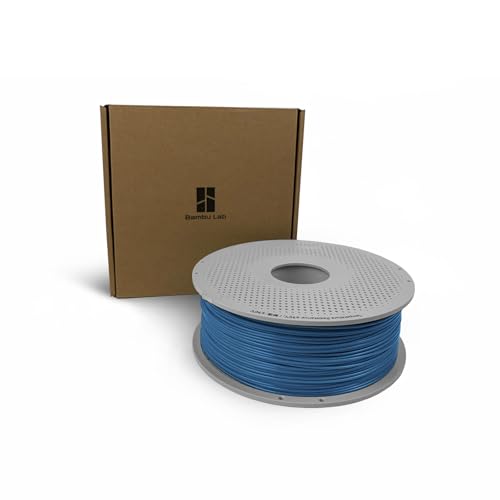 Image of 3IDEA Bambu Lab PLA Metal 3D Printing Filament - Cobalt Blue Metallic, Reusable Spool 1KG