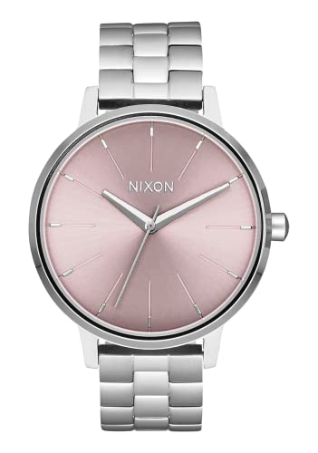NIXON Kensington A099 - Silver/Pale Lavender - 50m Water Resistant Women's Analog Classic Watch (37mm Watch Face, 16mm Stainless Steel Band)