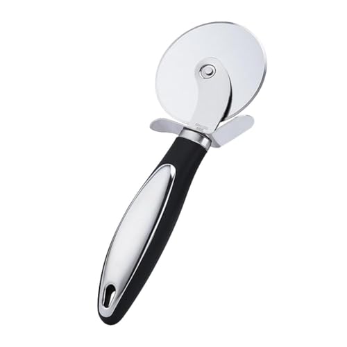 Pizza Cutter Wheel Pizza Spatula with Rocker Cutter & Cheese Spatula, Easy to Stainle and Cut Clean, Pizza Accessories, Oven