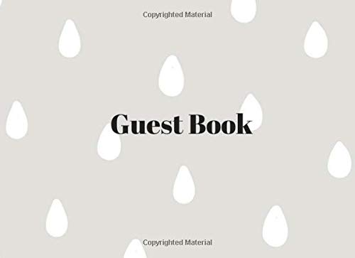 Guest Book: Guest Book7,Baby Shower Guest Book, 8.25" x 6", Classic Guest Book, 100 pages, Professional Binding