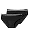 Produktbild Schiesser Damen Secret Care Periodenunterwäsche Slip Tiefschutz, schwarz, 42/44