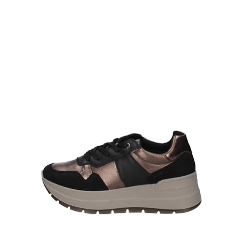 Chaussures décontractées pour femme IGI & CO en cuir souple italien