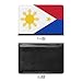 Philippines Flag Fashion Passport Card Holder Cover Case Travel Essentials Wallet for Women Men, style