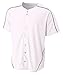A4 NB4214-WHN Warp-Knit Baseball Jersey, X-Large