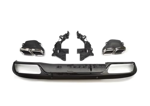 ���A �o���p�[ �X�|�C���[ �B�t���[�U�[ �ɓK������ C�N���X �ɓK������W205 �Z�_�� �m���X�|�[�c C63 �f�B�t���[�U�[ 4�A�E�g���b�g�G�L�]�[�X�g�t�� 2015-2018 �ɓK������AMG�X�^�C�� ���A�o���p�[�f�B�t���[�U�[�p(Diffuser 