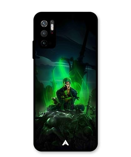 Image of Premium Anime 1 Case for Xiaomi Redmi Note 10T (Glossy Finish) Soft-Touch Metal TPU Back Cover, Shockproof, Designer, Aesthetic Mobile Phone Case