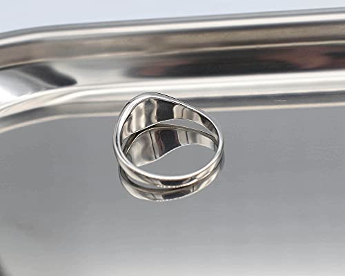 Personalized Sterling Silver 925 Old English Initial Ring Custom Letter Rings3