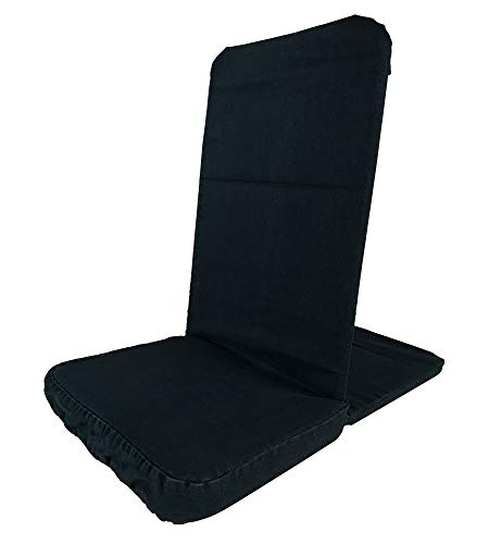 BackJack Floor Chair, Regular, Dark Blue Denim - Thumbnail 2