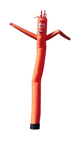 Orange 20ft Tall Inflatable Tube Man Air Powered Dancing Guy for Outdoors (Puppet Attachment only) | Feather Flag Nation