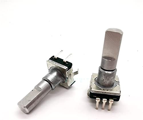 Encodeur rotatif EC11 5 pins avec bouton-poussoir pour projets électroniques
