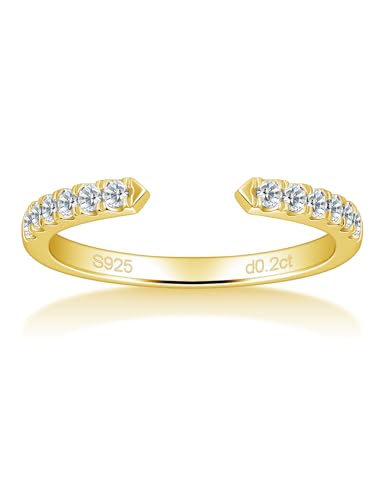 Getlove Open Moissanite Ring