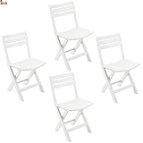 👍Silla de balcón fabricada 100% en resina de polipropileno de gran calidad, en color blanco con acabado rugoso texturizado en imitación madera. Apta tanto para el interior como para el exterior. Material duradero y resistente a los rayos ultravioleta y a la humedad.