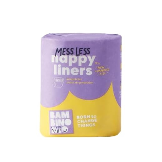 Bambino Mio, Supersoft Windelvlies, biologisch abbaubar, 100 Stück (Verpackung kann variieren)