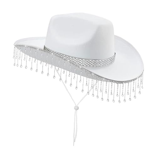 Chapeau clignotant pour costume de cowboy et événements de cosplay