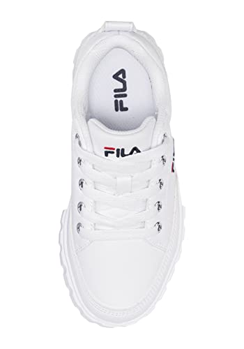 FILA Sandblast Kids Sneaker, White, 32 EU