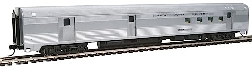 85' Budd Baggage-Railway Post Office - Ready To Run -- New York Central (silver)