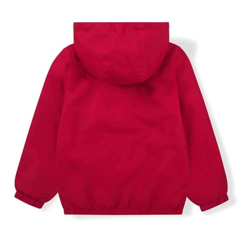 Image of SUNDAY ROSE Boys Windbreaker Jacket Hooded Lightweight Windroof Water-resistant Outdoor Coats for Kids