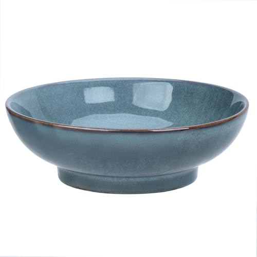 MUUBOOX 10" Decorative Bowl,Ceramic Fruit Bowl for Kitchen Counter,Coffee Table,