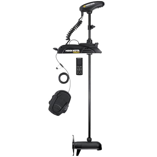 Minn Kota Terrova Bow-Mount Electric Trolling Motor with GPS, Spot-Lock, Dual Spectrum Chirp Sonar – 55 Lb. Thrust, 45 in. Shaft, Freshwater