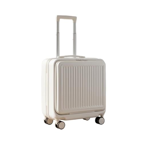 [Skalak] �@���������݉� �X�[�c�P�[�X 20���b�g�� �s���N SS�T�C�Y �t�����g�J�� �O�|�P�b�g�t�� �W�b�p�[�J�� �y�� �ϏՌ� �É�360�x��]�L���X�^�[ ���s �o�� ���W���[�ɓK�� (�z���C�g,A)