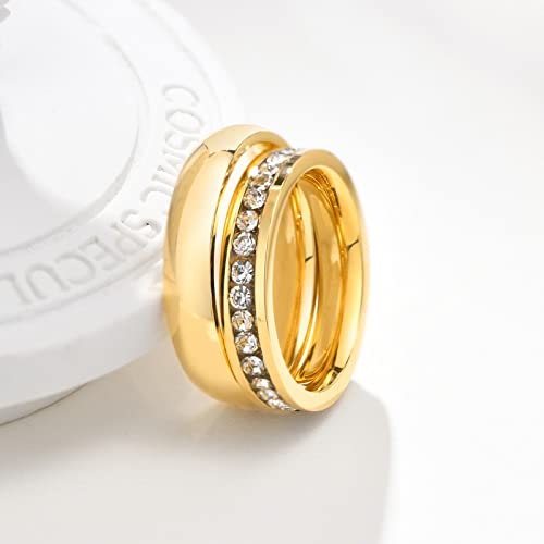 Bague personnalisée pour femmes et hommes de taille L 1/2 à Z 1/2 - 5