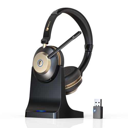 Earbay Kabelloses Headset, Bluetooth Headset mit Mikrofon...