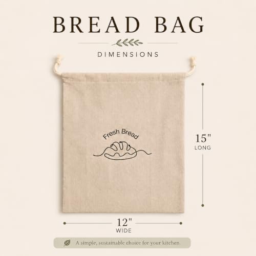 3-Pack-Linen-Bread-Bags-for-Homemade-Bread--Reusable-Bread-Storage-Bags-with-Inner-Lining--12x15-Sourdough-Bread-Bags--Eco-Friendly-Baking-Supplies-Gifts-for-Home-Bakers-by-Simply-HK