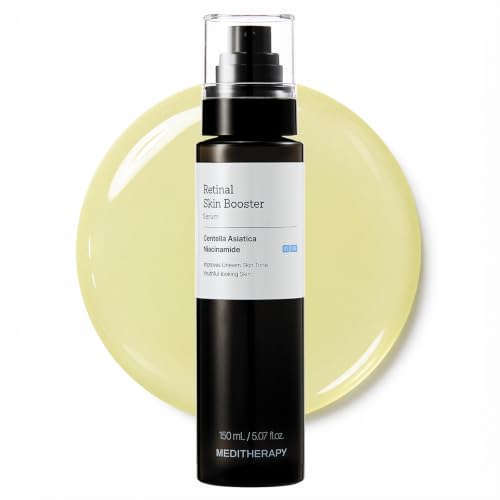 MEDITHERAPY Retinal Skin Booster Serum 5.07 fl oz | Retinaldehyde  Niacinamide  Cica | Korean Hydrating Face & Body Serum for Dull  Uneven Skin  All Skin Types  K-Beauty