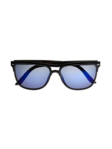 Image of Giordano UV Protected Men's Wayfarer Sunglasses - (57 I Blue Lens , Medium)