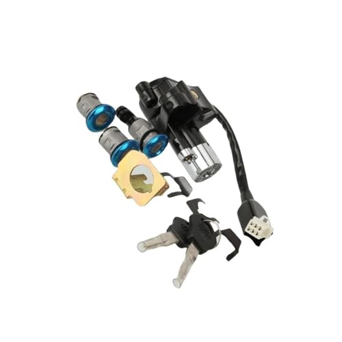 Interruptor de encendido y tapa de combustible para Suzuki GSF600 GSF1200 Bandit