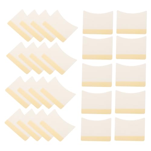 FOMIYES 200pcs Grafted Eyelash Stickers Lash Tape Lash Extension Tapes Eyelashes Pads Eyelash Extension Supplies Under Eye Pads Eyelashes Adhesive Tapes Isolate Mat White Cotton