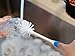 Bottle Brush Cleaner, Long Handle Bottle Brush with Dual Bristles for Water Bottles, Glassware, Mugs, Sports & Baby Bottles Cleaning, Blue 3 Pack
