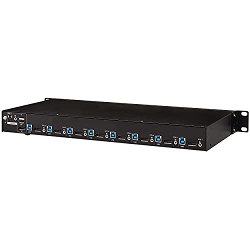 Image of Tripp Lite DisplayPort /USB KVM Switch 8-Port Audio /Video 4K 60Hz 1URM (B024-DPU08)